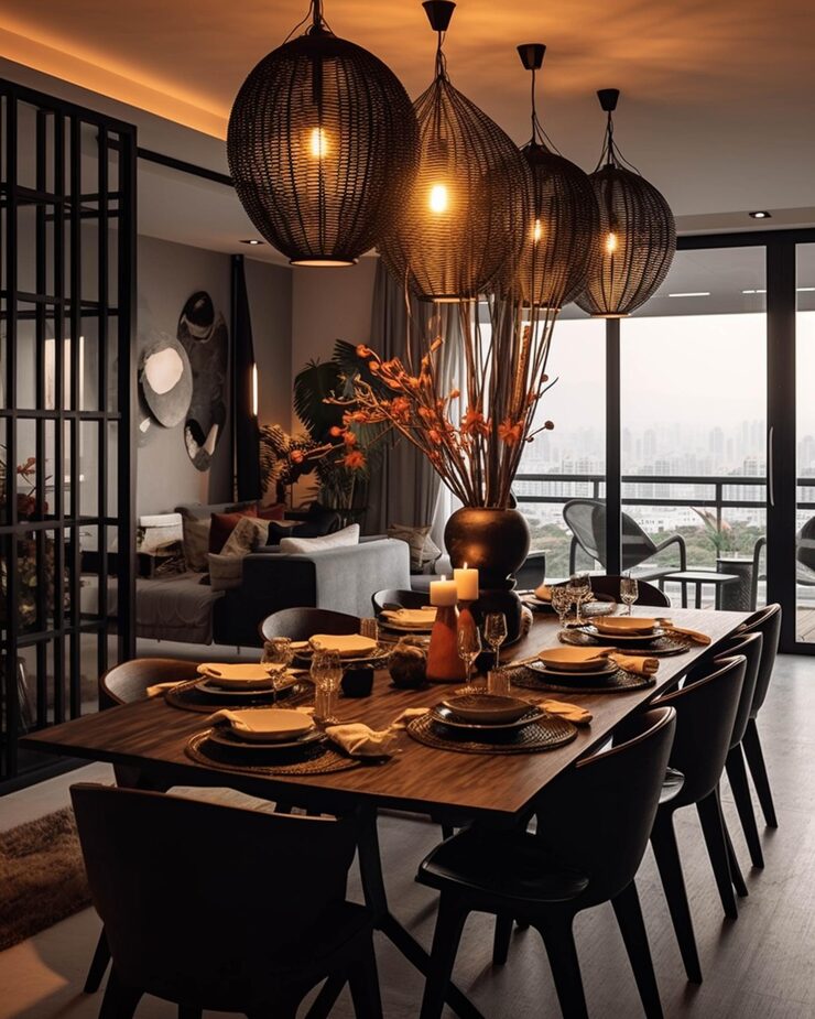 there-is-baby-elephant-that-is-standing-up-with-its-trunk-generative-ai_974521-4581